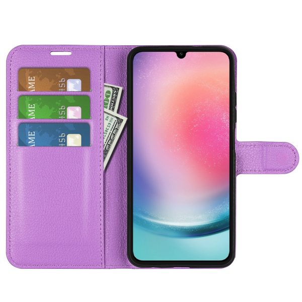 Classic Samsung Galaxy A16 flip case - Purple Sale