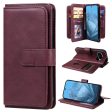 10-slot Google Pixel 9   Google Pixel 9 Pro wallet case - Wine Red Discount