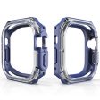 Apple Watch Series 4   5   6   SE   SE (2022) 40mm Watch Frame Case Bump Resistant+Flexible Smartwatch Edge Protector - Blue For Cheap