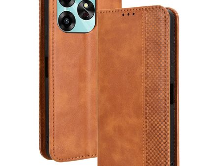 Bofink Vintage Umidigi G6 5G leather case - Brown Sale