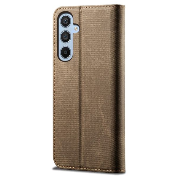 Jeans Samsung Galaxy S24 FE flip case - Khaki Hot on Sale