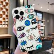 Deco iPhone 14 Pro Max phone cover - Monster Eyes Online now