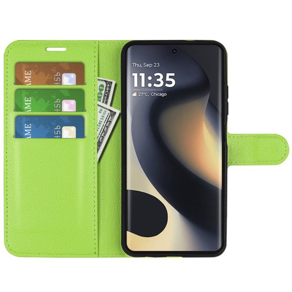 Classic Motorola Edge (2024) flip case - Green Online Sale