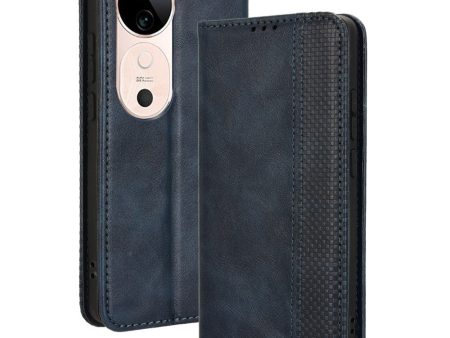 Bofink Vintage vivo S19 leather case - Blue on Sale