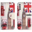 Butterfly Samsung Galaxy A16 Leather Case - London Big Ben Online Hot Sale