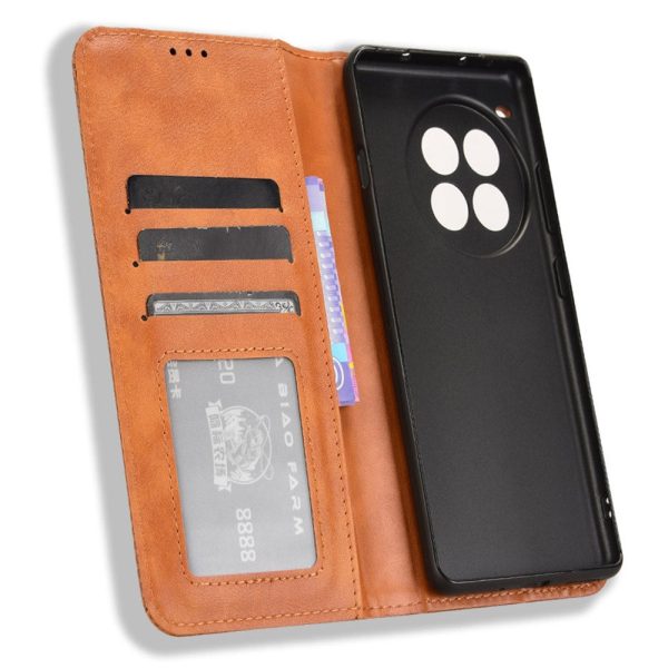 Bofink Vintage OnePlus Ace 3 Pro leather case - Brown Online