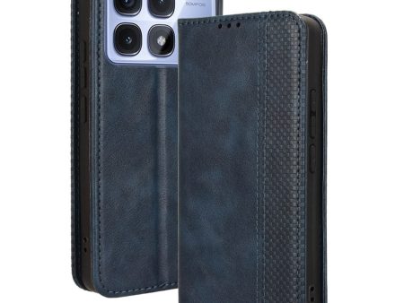 Bofink Vintage Xiaomi Redmi K70 Ultra leather case - Blue Sale