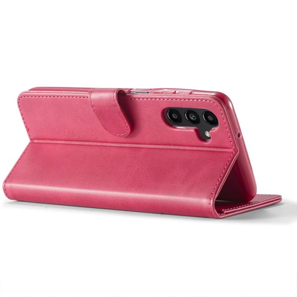 LC.IMEEKE Samsung Galaxy S24 FE flip case - Rose For Cheap