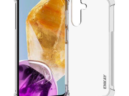 ENKAY clear drop-proof Samsung Galaxy M15 case Supply