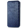 Nothing CMF Phone 1 leather case with a stylish rhombus imprint - Blue Online Sale