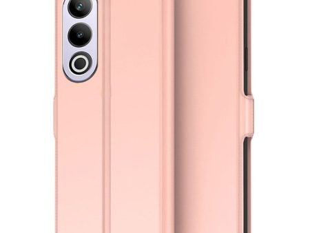 Smooth and thin premium OnePlus Ace 3V leather case - Rose Gold Cheap