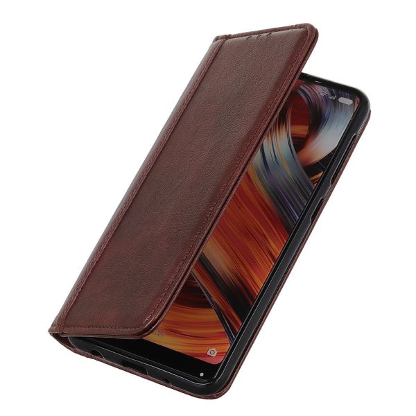 OnePlus Nord CE4   OnePlus Ace 3V genuine leather case with magnetic closure - Brown Online Sale