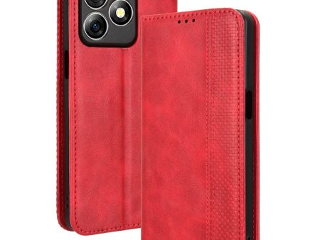 Bofink Vintage Ulefone Note 18 Ultra leather case - Red Hot on Sale