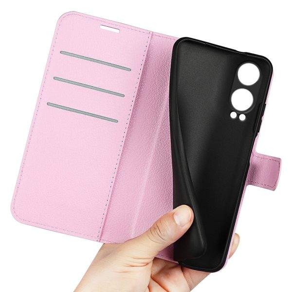 Classic OnePlus Nord CE4 Lite   Oppo K12x flip case - Pink Hot on Sale