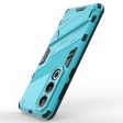 Shockproof OnePlus Ace 3V hybrid cover with a modern touch - Baby Blue Cheap