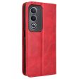 Bofink Vintage Oppo A3 Pro   Oppo K12x   Xiaomi Redmi A3x leather case - Red For Sale