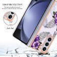 Deco Samsung Galaxy Z Fold5 phone cover - Purple Flower Fashion