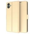 Smooth and thin premium Samsung Galaxy A06 leather case - Gold Supply