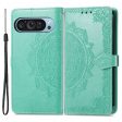 Mandala Google Pixel 9 Pro XL leather case - Green Online