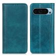 Google Pixel 9 genuine leather case with magnetic closure - Green Online now