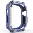 Apple Watch Series 4   5   6   SE   SE (2022) 40mm Watch Frame Case Bump Resistant+Flexible Smartwatch Edge Protector - Blue For Cheap