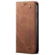 Jeans Motorola Moto G85 flip case - Coffee Online