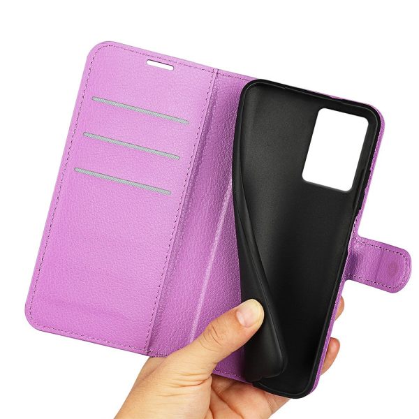 Classic Motorola Edge (2024) flip case - Purple For Cheap