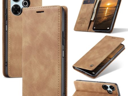 CaseMe Xiaomi Redmi 13   Xiaomi Redmi Note 13R vintage case - Brown Cheap