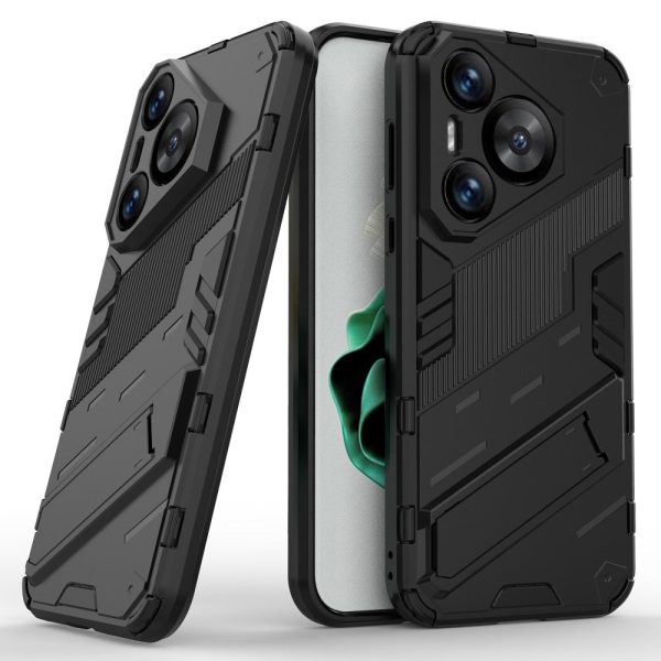 Shockproof Huawei Pura 70 hybrid cover with a modern touch - Black Hot on Sale