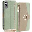 OnePlus Ace 3V vegan leather purse-case - Green on Sale