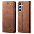 Jeans Samsung Galaxy S24 FE flip case - Coffee Online Hot Sale