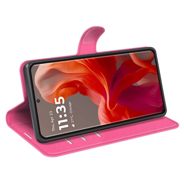 Classic Motorola Moto G85 flip case - Rose For Sale