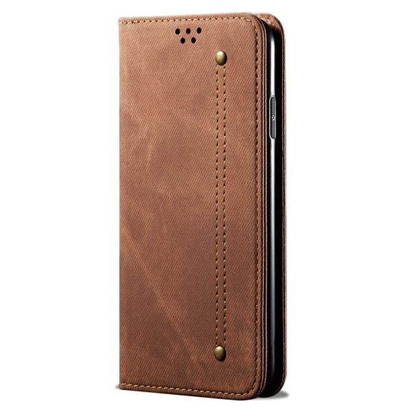 Jeans OnePlus Nord 4 flip case - Coffee Online now