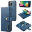 DG.MING iPhone 16 Pro Max 2-in-1 wallet case - Blue Online Hot Sale