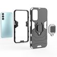 Hybrid cover with kickstand and car mount compatibility for Samsung Galaxy M15 - Blue Supply