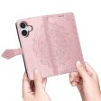 Mandala iPhone 16 leather case - Rose Gold Fashion