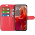 Classic Motorola Moto G85 flip case - Red Discount