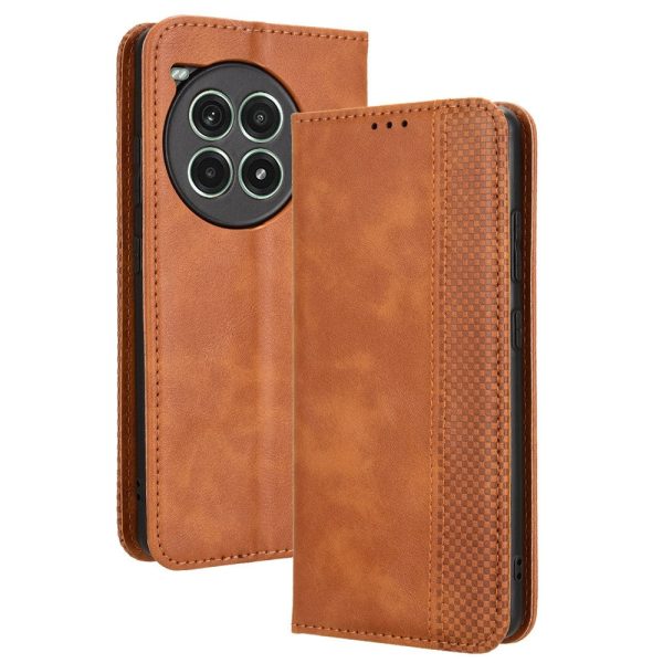 Bofink Vintage OnePlus Ace 3 Pro leather case - Brown Online