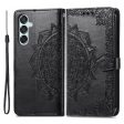 Mandala Samsung Galaxy M15 leather case - Black Sale