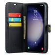 DG.MING Samsung Galaxy A15 2-in-1 wallet case - Black For Sale