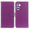 Classic Samsung Galaxy A16 flip case - Purple Sale