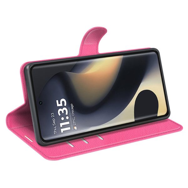 Classic Motorola Edge (2024) flip case - Rose Online