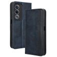 Bofink Vintage Oppo A3 Pro   Oppo K12x   Xiaomi Redmi A3x leather case - Blue Discount