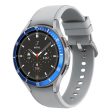 Samsung Galaxy Watch7   Watch6   Watch5   Watch4   40mm Watch Bezel Ring Zinc Alloy Dial Bezel Adhesive Frame Ring Cover - Blue Online