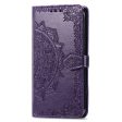 Mandala Motorola Edge 50 Ultra   Motorola Moto X50 Ultra leather case - Dark Purple Online Hot Sale