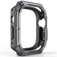 Apple Watch Series 4   5   6   SE   SE (2022) 44mm Watch Frame Case Bump Resistant+Flexible Protector - Transparent Black Online now