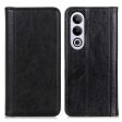 OnePlus Nord CE4   OnePlus Ace 3V genuine leather case with magnetic closure - Black Hot on Sale