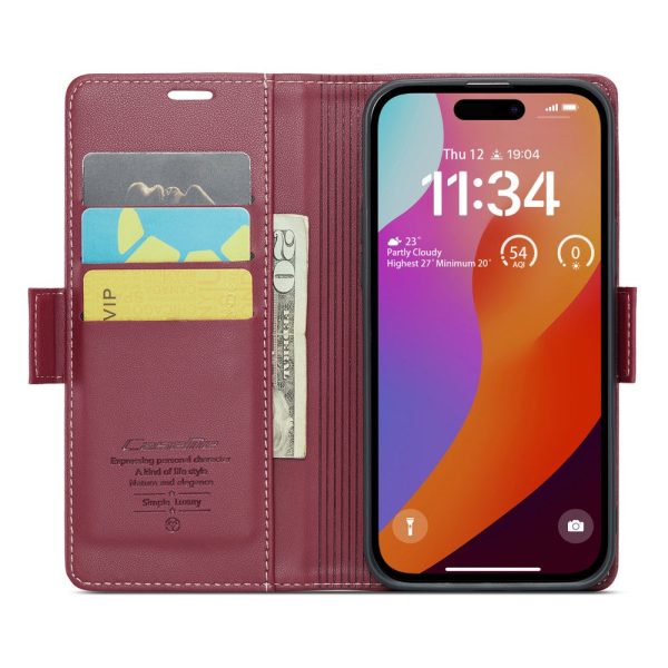 CaseMe iPhone 16 Pro smooth case - Red Hot on Sale