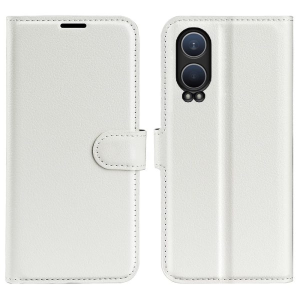 Classic OnePlus Nord CE4 Lite   Oppo K12x flip case - White Hot on Sale