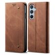 Jeans Samsung Galaxy M55 flip case - Coffee For Cheap